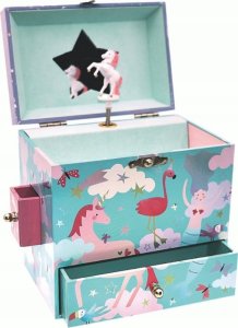 Rock Muzyczna pudełko na biżuterię z poduszkami Fantazja duża 3