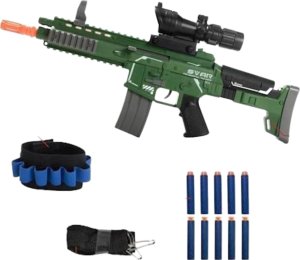 ProNice Zestaw Żołnierza Pistolet Karabin Pas Bransoleta Na Naboje Uzbrojenie 4