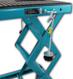 Bituxx Podnośnik nożycowy mobilny motocyklowy 135kg 19