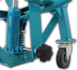 Bituxx Podnośnik nożycowy mobilny motocyklowy 135kg 20