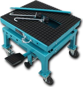 Bituxx Podnośnik nożycowy mobilny motocyklowy 135kg 22