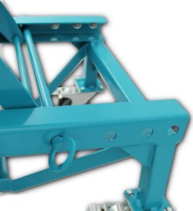 Bituxx Podnośnik nożycowy mobilny motocyklowy 135kg 24