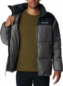 Kurtka męska Columbia Puffect II Jacket 2025821023 szary L 2