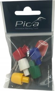 Pica-Marker Pica Accessory Set Coloured Caps for Pica-Dry 3
