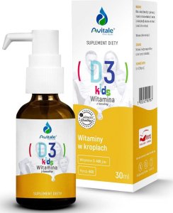 Avitale AVITALE D3 Kids Witamina 30ml 1