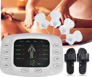 Braders Elektrostymulator Mięśni Nerwów EMS Tens Klapki do Masażu 4