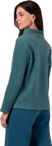 BeWear B268 Bluza z wysokim kołnierzem - turkusowa (kolor turkus, rozmiar L) 2