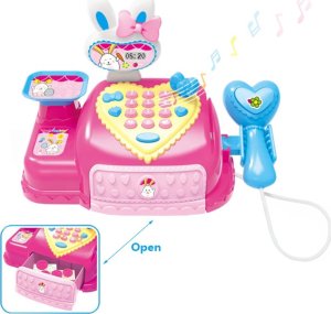 ProNice INTERAKTYWNA KASA FISKALNA SKLEPOWA WAGA SKANER PRODUKTY DŹWIĘK ŚWIATŁO LED 7