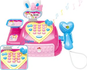 ProNice INTERAKTYWNA KASA FISKALNA SKLEPOWA WAGA SKANER PRODUKTY DŹWIĘK ŚWIATŁO LED 8