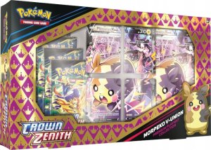 Pokemon The Pokemon Company Pokemon TCG - Sword & Shield 12.5 Crown Zenith Premium Playmat Collection - Morpeko V Union Box kortų rinkinys 1