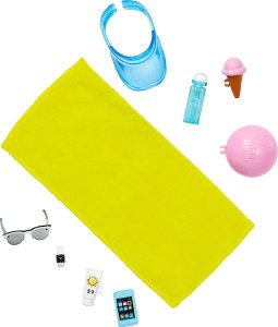 Lalka Barbie Mattel Ken na plaży + akcesoria (HPL74) 3