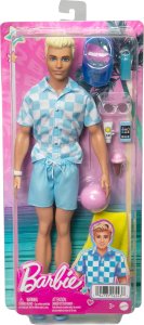 Lalka Barbie Mattel Ken na plaży + akcesoria (HPL74) 5