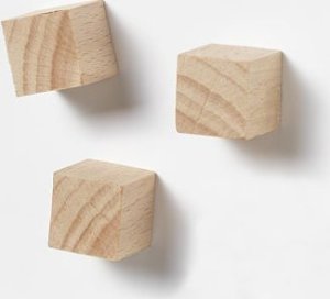 NAGA Whiteboard magnet Cube Wood 3 pcs. 2