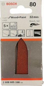 Bosch Bosch SLIBEBLAD DELTA EW 32MM K80 5 STK 2