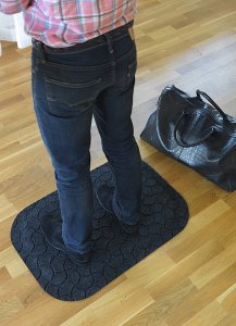 Jobmate Matting StandUp! - mata podłogowa - 77 cm x 53 cm - czarny 2