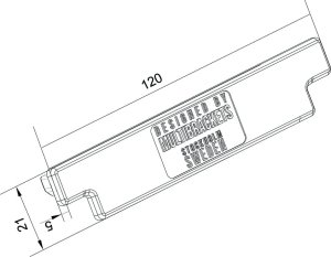 MultiBrackets M Pro Series - Rail End Cover Pro Series Parts 2