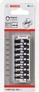 Bosch Bosch Accessories 2608522322 Torx-Bit T 15, T 20, T 25, T 30, T 40 1 Set 1