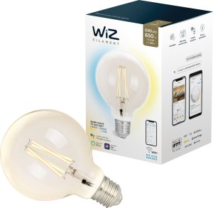 WiZ Wiz Smart Led Bulb Filament G95 E27 Smart Home, Dimmable, 6.5w - 60w 1