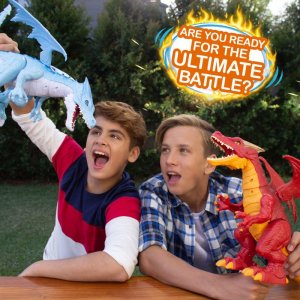 Zuru ZURU Robo Alive Ferocious Roaring Dragon Battery-powered Robotic Toy, 3 yr(s), Robo Alive, Multicolour 13