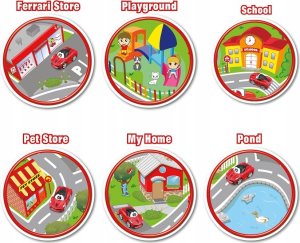 Bburago BB JUNIOR play mat Ferrari Junior City, 16-85007 4