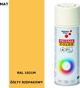 Schuller spray maling mat - Prisma Color RAL 1021M 1