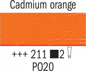 Talens Van Gogh Oil Colour Tube Cadmium Orange 211 1