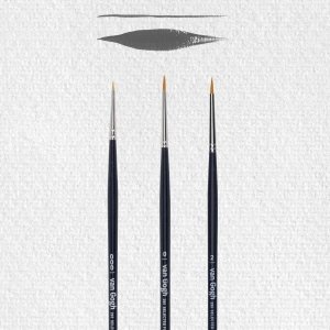 Talens Van Gogh Oil & acrylic brush set | series 295 no. 000-0-2 1
