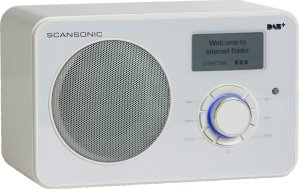 Radio Scansonic IN220BT FM/DAB+/INTERNET RADIO - HVID 1