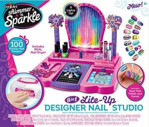 Character Options SHIMMER N SPARKLE 8 IN 1 NAIL SALON W. DRYER ASS 2