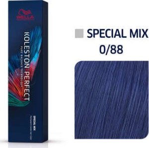 Wella Wella Koleston Perfect Me+ Special Mix, Blue, 0/88, Unisex, 60 ml, All hair, Shine 1