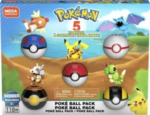 Mattel MEGA CONSTRUX Pokemon - Poke ball 5-pack GHP85 /4 1