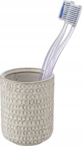 Wenko Kubek ceramiczny na szczoteczki do zębów, Pergole Cream, WENKO 2