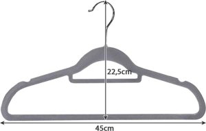 Ruhhy Wieszak na ubrania 20szt.- szary Ruhhy 22535 7