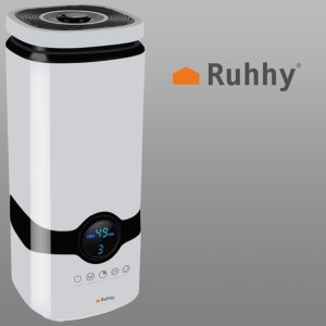 Nawilżacz powietrza Ruhhy Nawilżacz powietrza ultradźwiękowy 4l z aromaterapią i jonizacją + 3 olejki 15