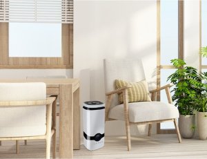 Nawilżacz powietrza Ruhhy Nawilżacz powietrza ultradźwiękowy 4l z aromaterapią i jonizacją + 3 olejki 20