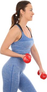 Eb Fit ZESTAW HANTLI VDB 12KG STOJAK CHOINKA ENERO FIT 13