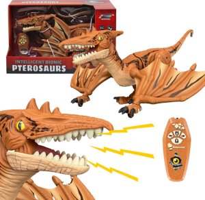 Figurka ProNice MEGA DINOZAUR PTEROSAURS ZDALNIE STEROWANY ROBOT DŹWIĘK RC PILOT MEGA 1