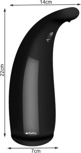 Dozownik do mydła Ruhhy Dozownik do mydła bezdotykowy czarny (22229) 4