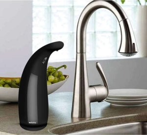 Dozownik do mydła Ruhhy Dozownik do mydła bezdotykowy czarny (22229) 5