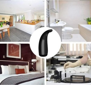 Dozownik do mydła Ruhhy Dozownik do mydła bezdotykowy czarny (22229) 6