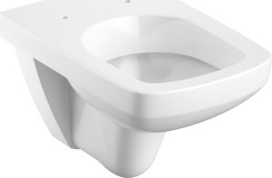 Miska WC Geberit Geberit Selnova Square Wisząca miska WC, lejowa, B35cm, H34cm, T53cm [16] 1