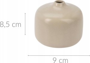 Home Styling Collection Wazon dekoracyjny z ceramiki, wys. 8,5 cm 2