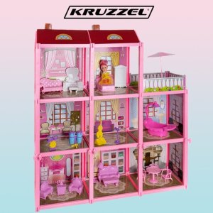 Kruzzel Domek dla lalek 65 cm 5