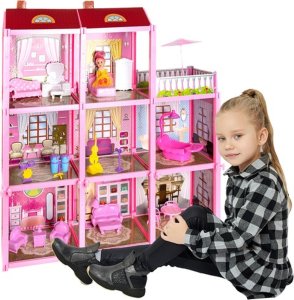 Kruzzel Domek dla lalek 65 cm 7