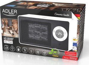 Termowentylator Adler Termowentylator Ceramiczny 1000W Grzejnik Farelka 5