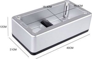 Hedo Automatyczny dozownik ochraniaczy na buty- srebrny 8