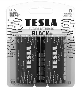 Hedo BATERIA ALKALICZNA TESLA BLACK+ LR20 B2 1.5V 2 SZTUKI 1