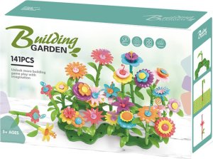 ProNice KLOCKI KWIATKI KONSTRUKCYJNE EDUKACYJNE KWIATY PŁYTKA ZESTAW OGRÓD DUŻE 141 7