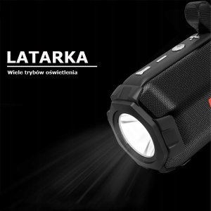 Głośnik Denmen GŁOŚNIK BLUETOOTH SPEAKER DENMEN 3W CZARNY TF BT 5.0 ROZMOWY DR07 5