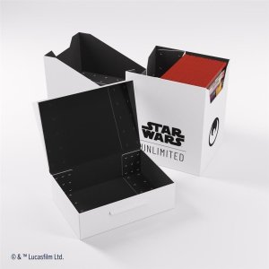 Gamegenic Gamegenic: Star Wars Unlimited - Soft Crate - White/Black 1